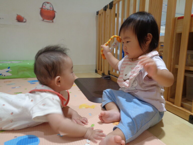 うみ組の日常（０歳児　うみ組）