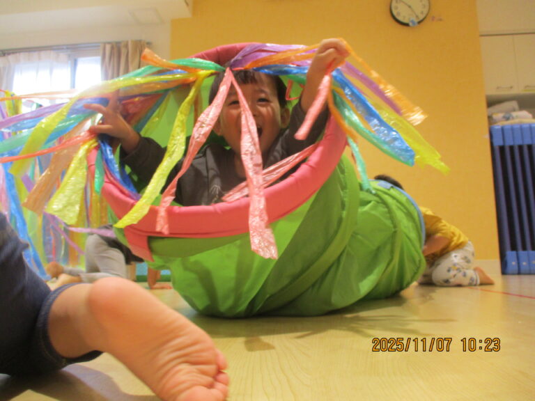 楽しいは嬉しい✨（１歳児　だいちぐみ）